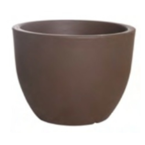 Maceta Resina Gamma ø 100x80 Bronce