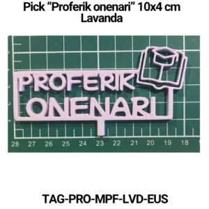 Paquete 5 picks "Al mejor profe" 10x4 (Bilingüe)
