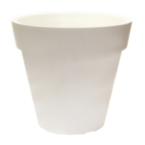 Maceta Resina Alpha 35x30 Blanco