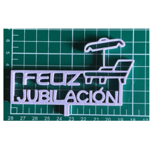 Pick Feliz Jubilación 10x4 up.5 Lavanda