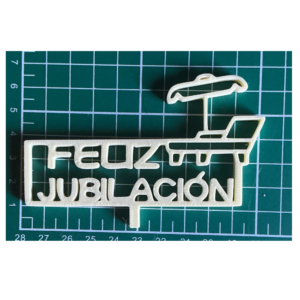 Pick Feliz Jubilación 10x4 up.5 Vainilla