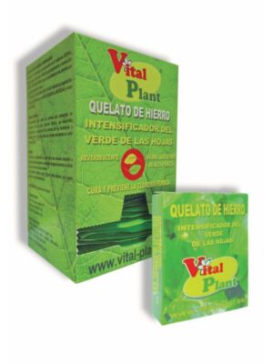Quelato de Hierro caja expositora 30 sobres x 25 gr