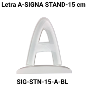 Letra Premium SIGNA STAND Blanco - A -