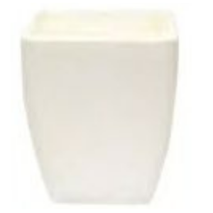 Maceta Resina Nomos ø 37x43 Blanco