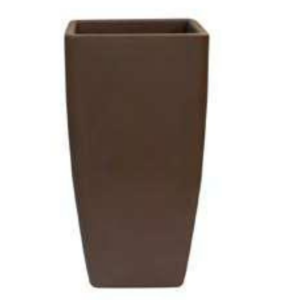 Maceta Resina Tau ø 37x70 Bronce