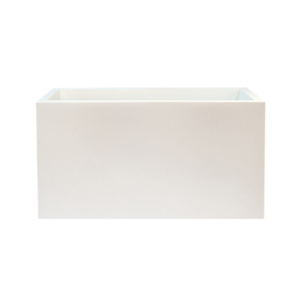 Muro Resina Psyque 100x30x50 h Blanco
