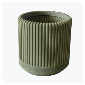 Maceta Resina Helios ø 38x38 Verde Antiguo