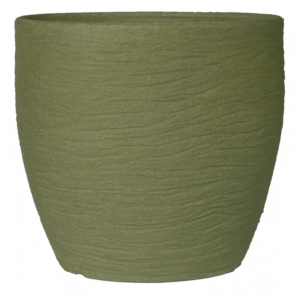 Maceta Resina Polis ø 40x40 Verde Antiguo