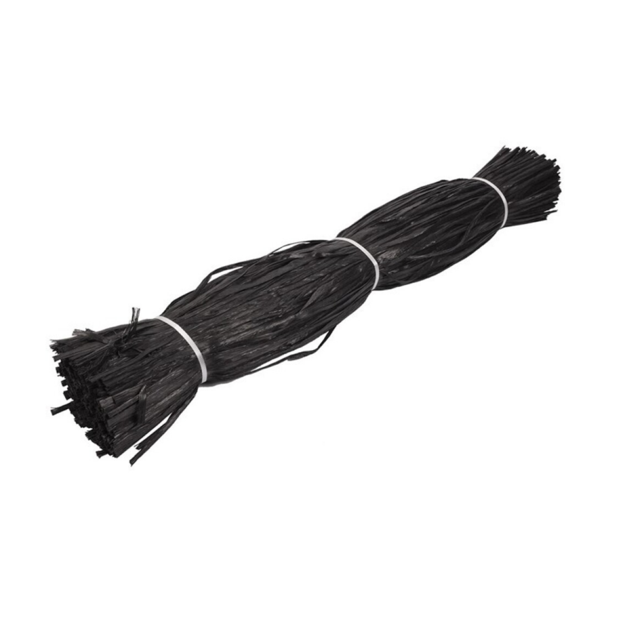 Rafia cortada 50 cm 1 kg Negro