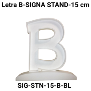 Letra Premium SIGNA STAND Blanco - B -