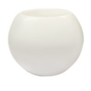 Maceta Resina Pathos ø 48 x 42 Blanco