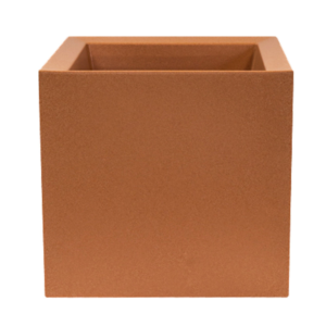 Maceta Resina Lambda ø 30x30x30 Terracota