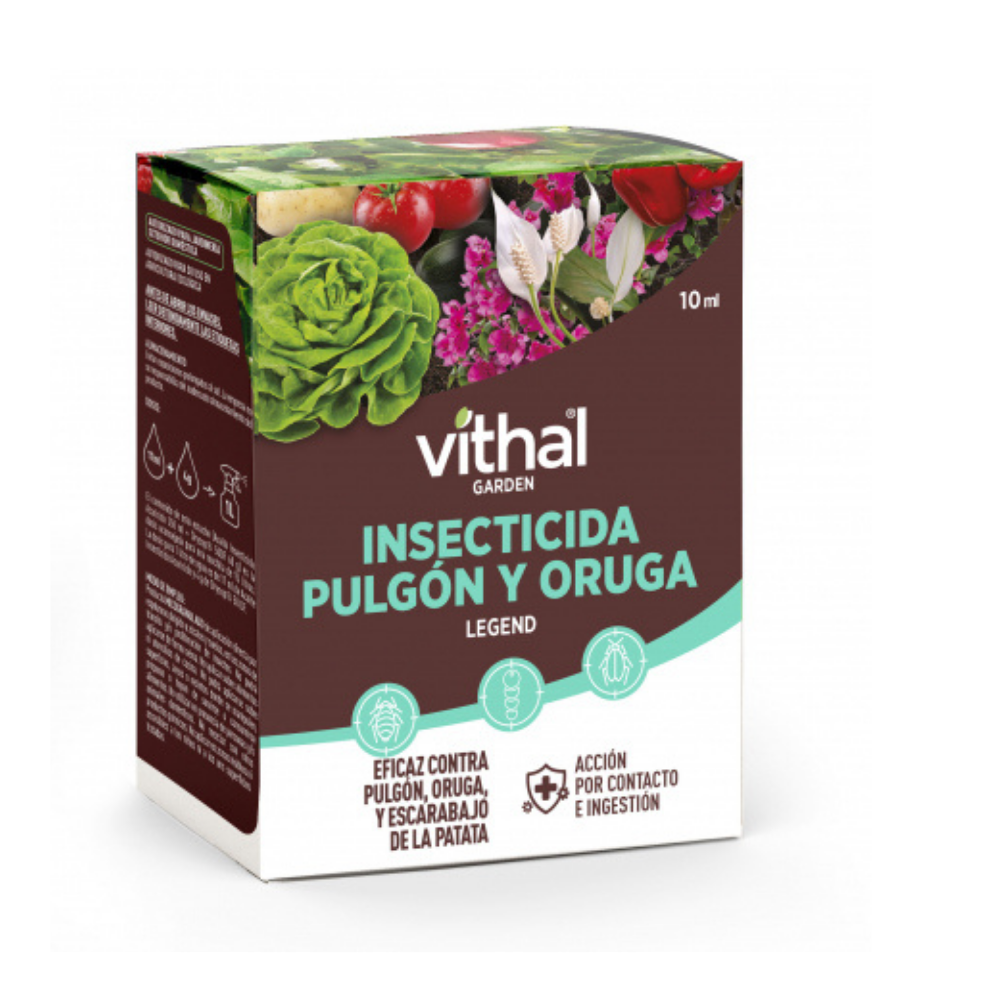 VITHAL Insecticida Pulgón y Orugas LEGEND 10 ml uc.12