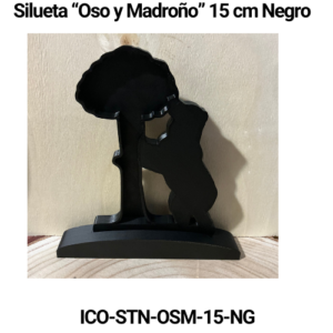 Silueta Oso y Madroño