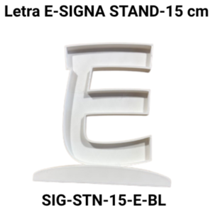 Letra Premium SIGNA STAND Blanco - E -