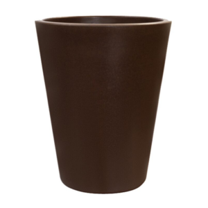Maceta Resina Iota ø 50x60 Bronce