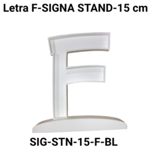 Letra Premium SIGNA STAND Blanco - F -