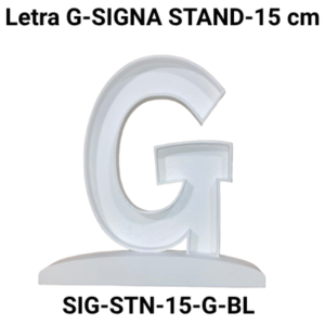 Letra Premium SIGNA STAND Blanco - G -