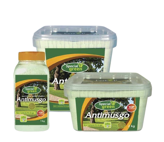 S.G. Sulfato de hierro Antimusgo 1 kg uc.16