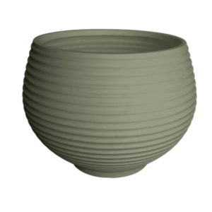 Maceta Resina Zafira ø 45x35 h Verde Antiguo