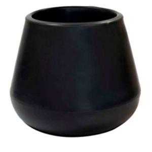 Maceta Resina Ethos ø 41x35 Antracita