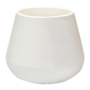 Maceta Resina Ethos ø 41x35 Blanco