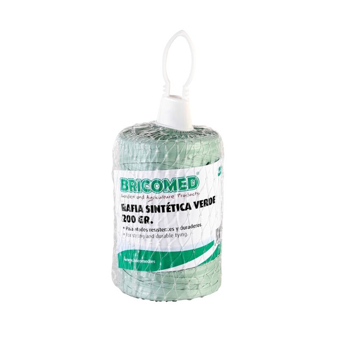 Rafia verde 200 gr (400 mts)