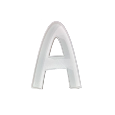 Letra Premium SIGNA LITE 15 cms Blanco - A