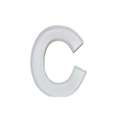 Letra Premium SIGNA LITE 15 cms Blanco - C