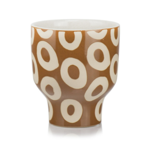 Maceta Serie Q 17 cm Ocre