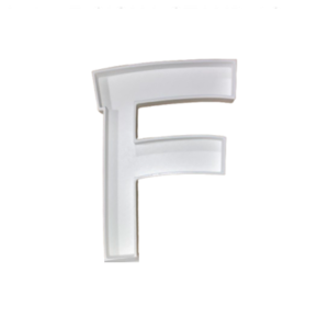 Letra Premium SIGNA LITE 15 cms Blanco - F