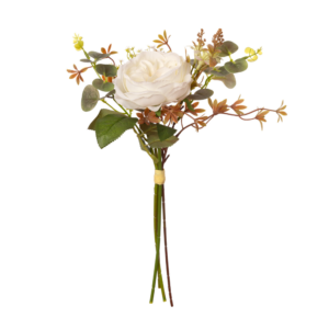 Bouquet Rosa 1 cabeza 35 cm uc.36 Blanco