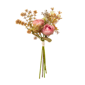 Bouquet Rosa 2 cabeza 32 cm uc.36 Rosa
