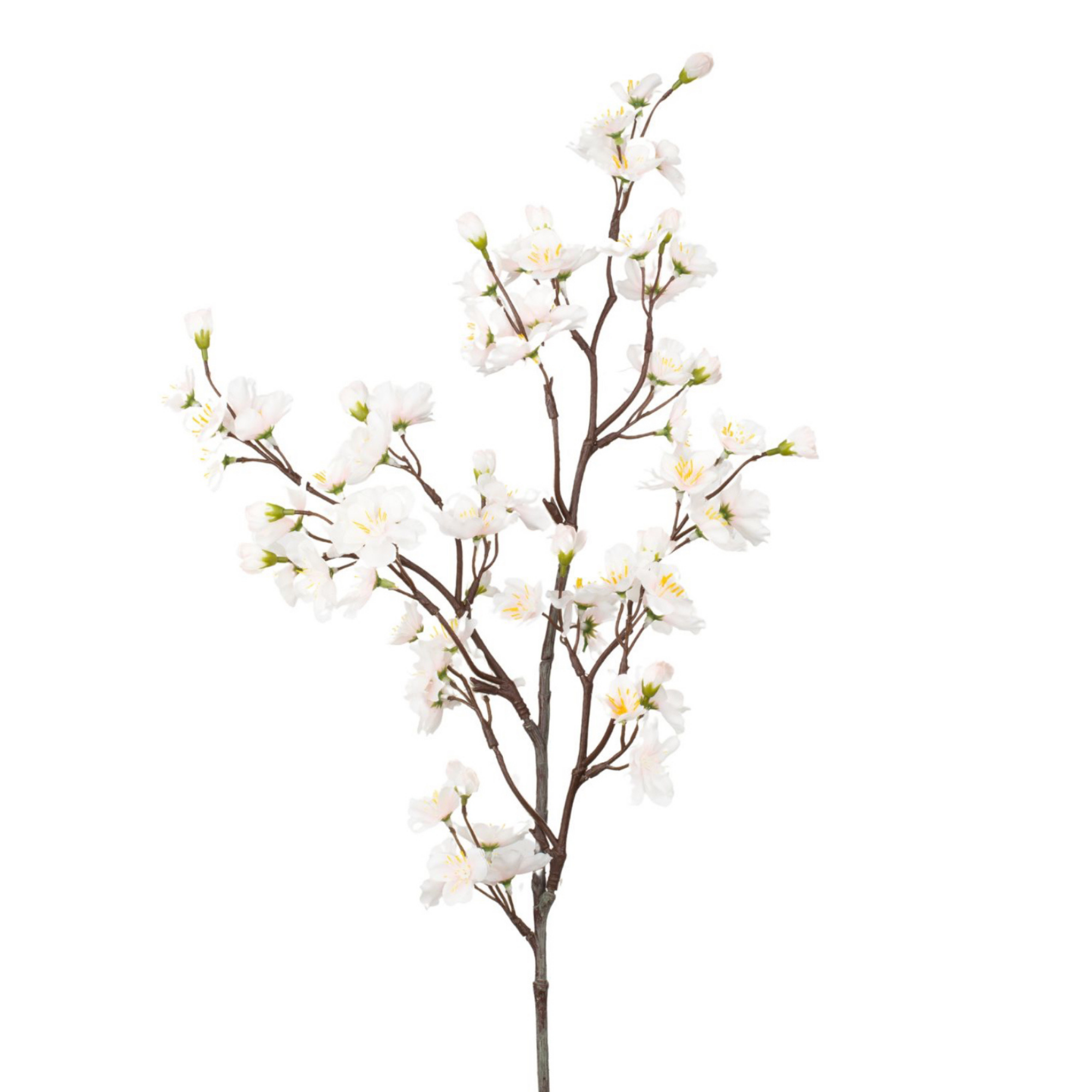 Rama de Cerezo en Flor Premium 76 cm uc.12 Crema