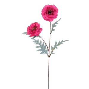 Vara Poppy Spray 64 cm uc.12 Rosa