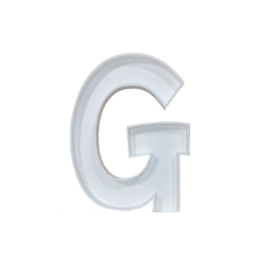 Letra Premium SIGNA LITE 15 cms Blanco - G