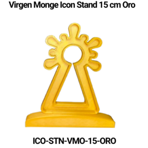 Silueta Virgen del Pilar Monge Joyeros Oro