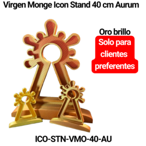 Silueta Virgen del Pilar Monge Joyeros Aurum