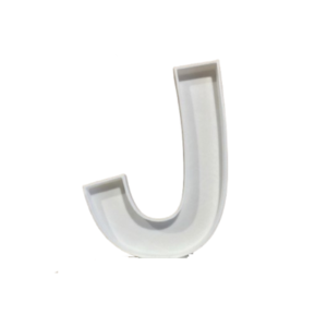 Letra Premium SIGNA LITE 15 cms Blanco - J