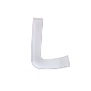 Letra Premium SIGNA LITE 15 cms Blanco - L