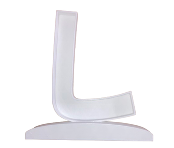 Letra Premium SIGNA STAND 15 cms Blanco - L