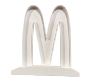 Letra Premium SIGNA STAND 15 cms Blanco - M