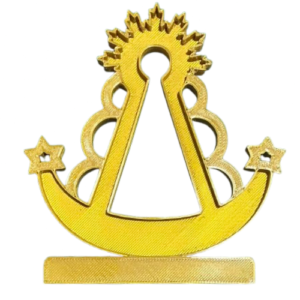 Virgen del Rocio 18 cm