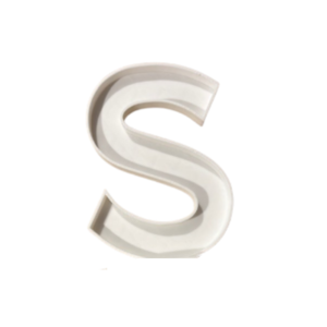 Letra Premium SIGNA LITE 15 cms Blanco - S