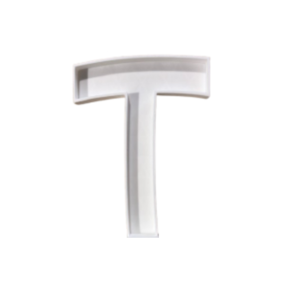 Letra Premium SIGNA LITE 15 cms Blanco - T