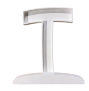 Letra Premium SIGNA STAND 15 cms Blanco - T