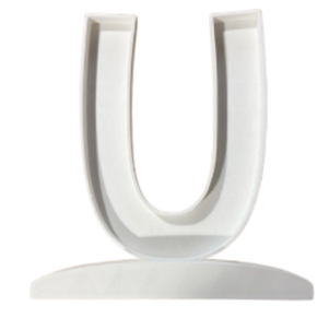 Letra Premium SIGNA STAND 15 cms Blanco - U