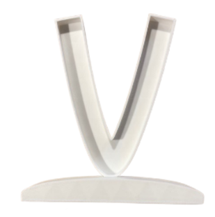 Letra Premium SIGNA STAND 15 cms Blanco - V