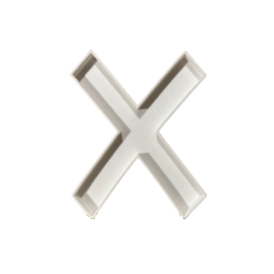 Letra Premium SIGNA LITE 18 cms Blanco - X