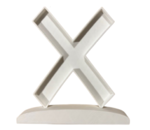 Letra Premium SIGNA STAND 15 cms Blanco - X